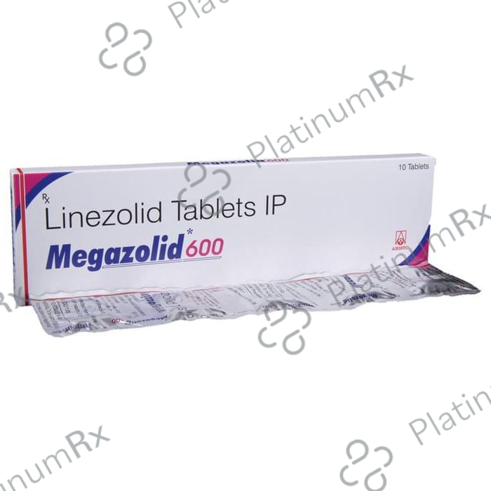 Megazolid 600mg Tablet 10s