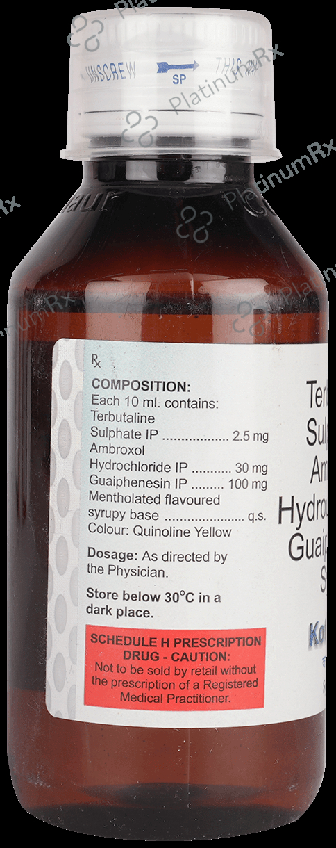 Kofarest 30/100/2.5mg Syrup 100ml