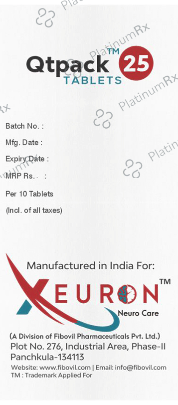 Qtpack 25 Tablet