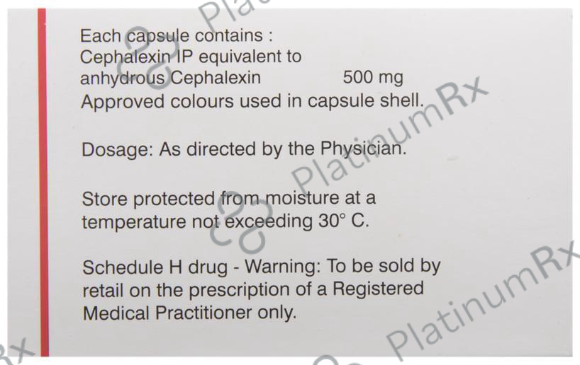 Sporidex 500mg Capsule 10s