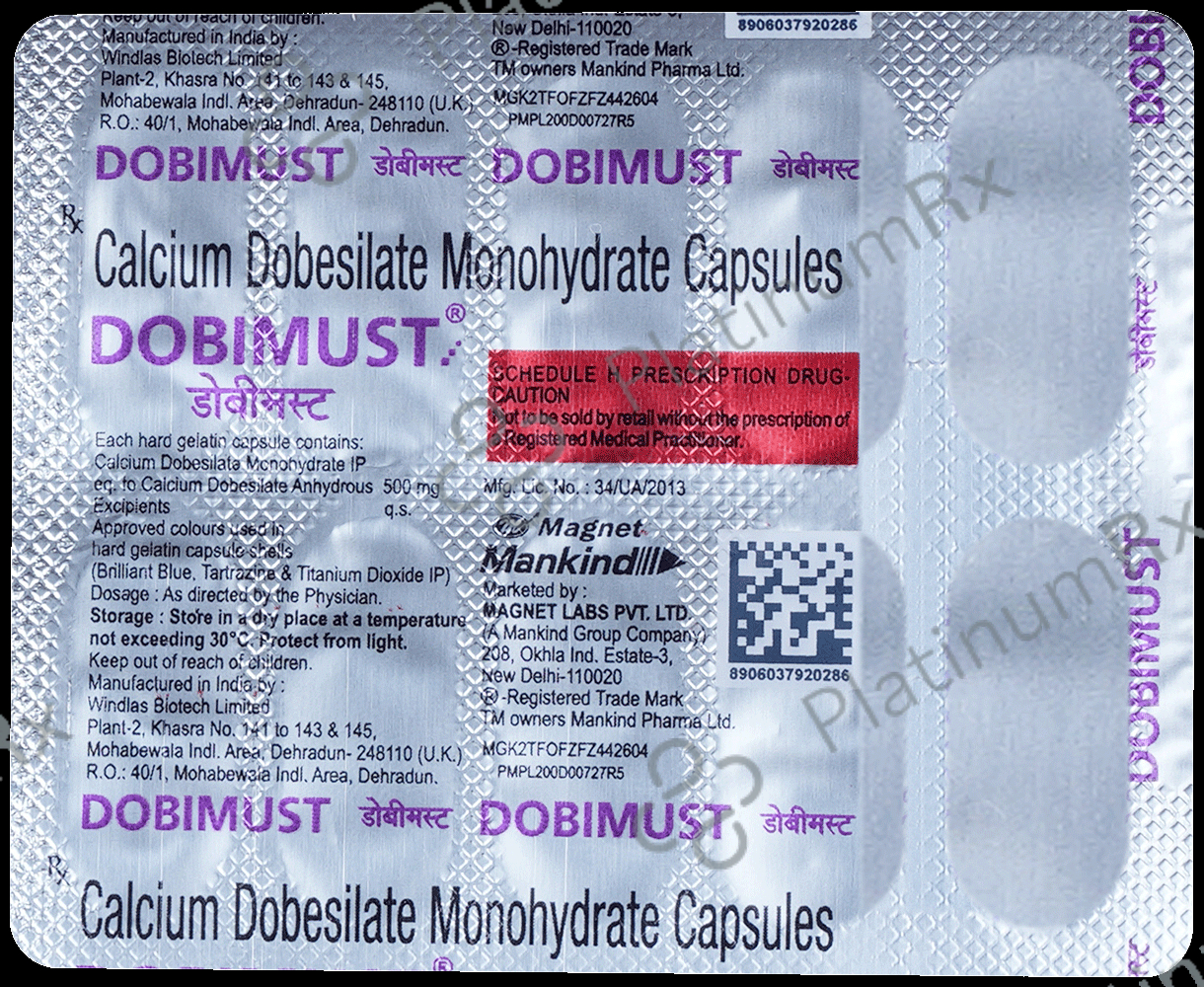 Dobimust 500mg Capsule 10s