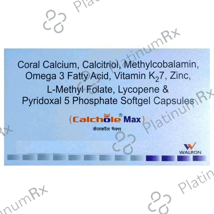 Calchole Max Soft Gelatin Capsule
