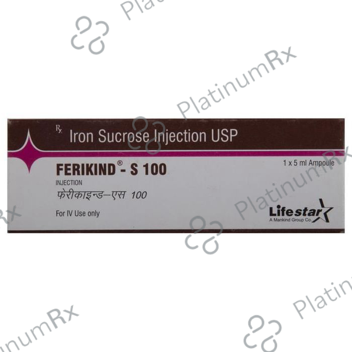 Ferikind S 100mg Injection 5ml