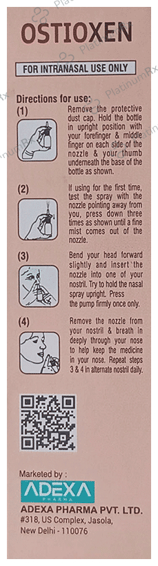 Ostioxen Nasal Solution 3 ml