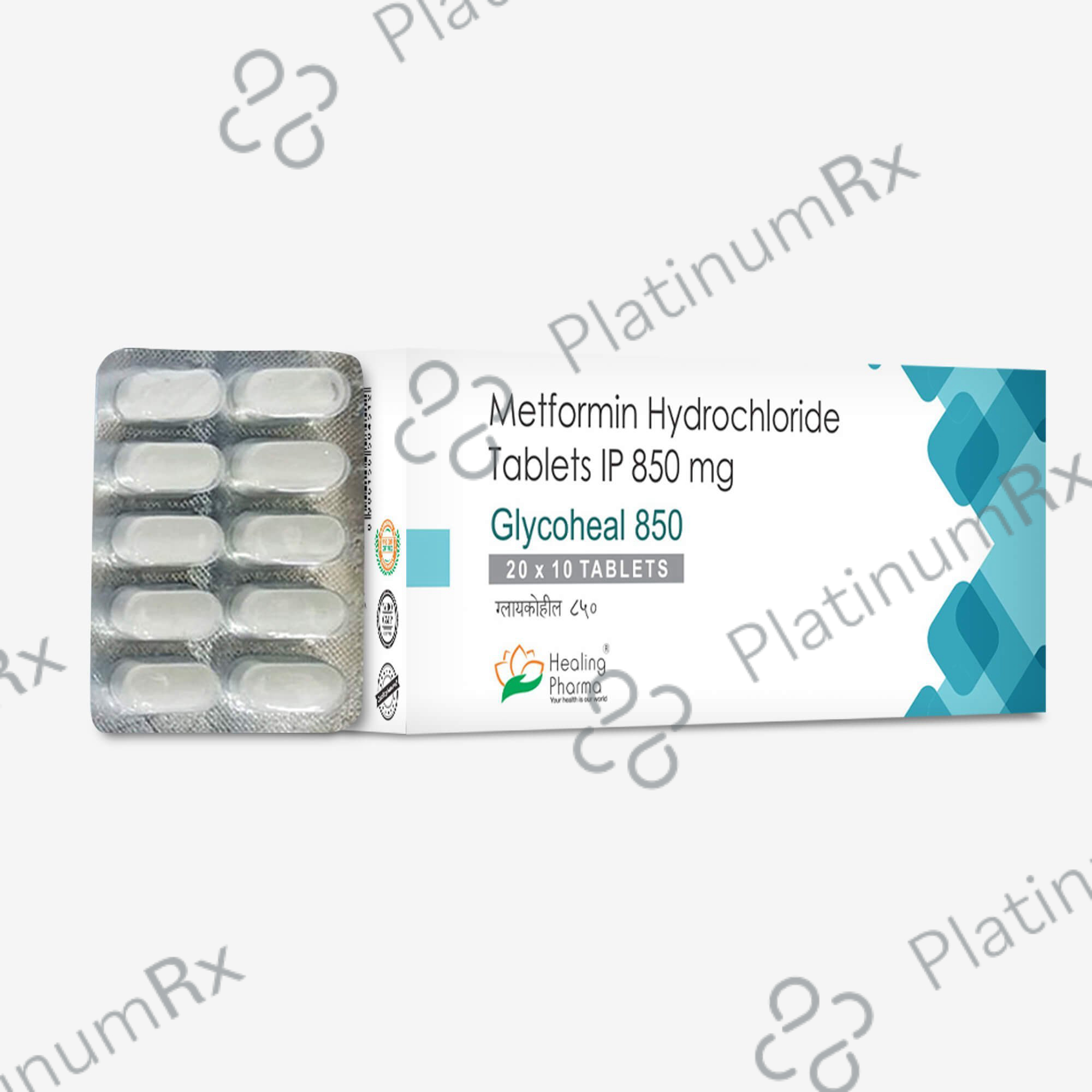 Glycoheal 850mg Tablet 10s