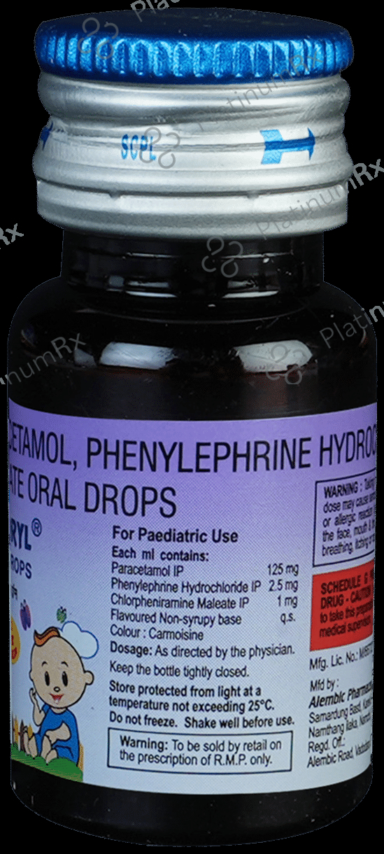 Wikoryl Mix Fruit Oral Drops 15ml
