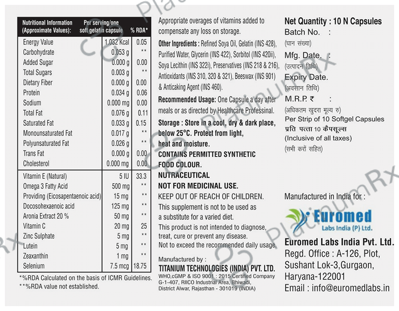 Eurotron Softgel Capsule