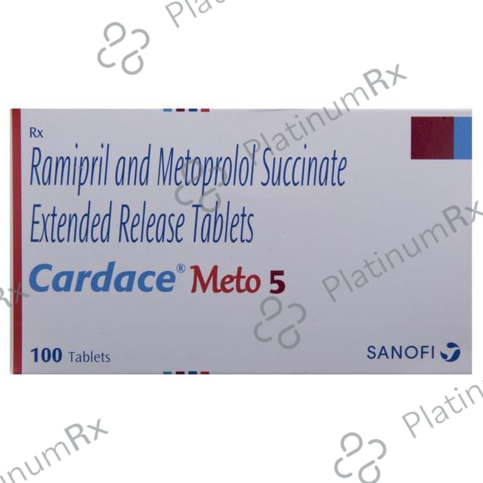 Cardace Meto 5/50mg Tablet ER 10s