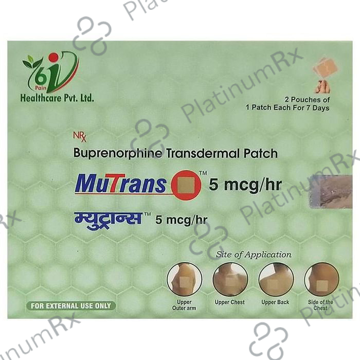 Mutrans 5mcg/hr Transdermal Patch