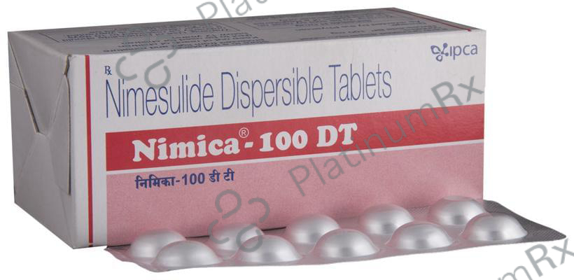 Nimica 100mg DT Tablet 10s