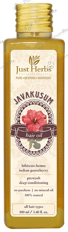 Just Herbs Javakusum Hair Oil 100 ml