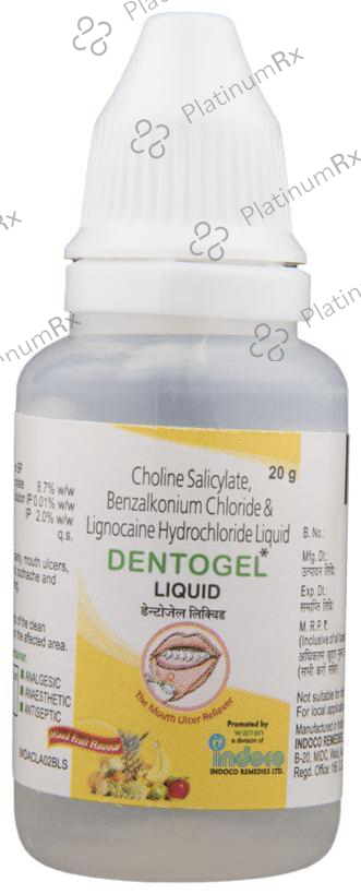 Dentogel Liquid 20gm