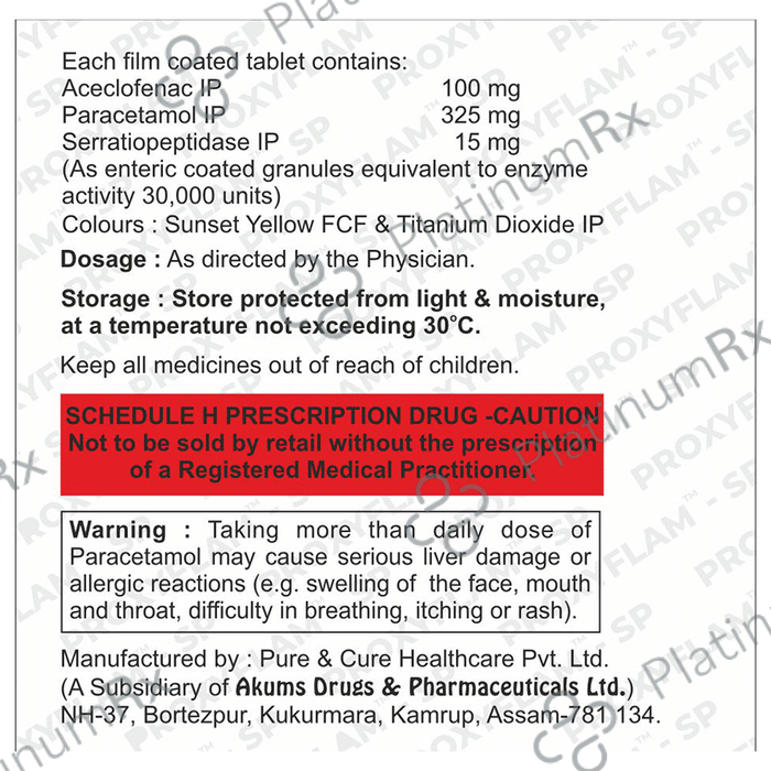 Proxyflam-SP Tablet