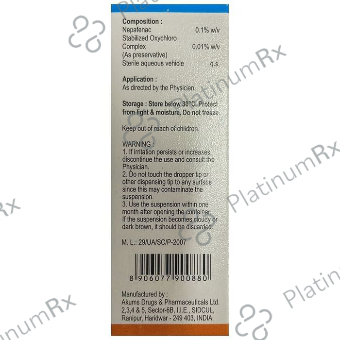 Nepopt 0.1% Eye Drop