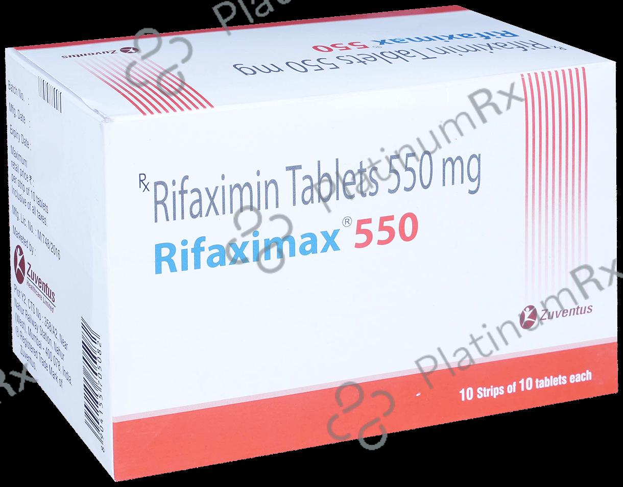 Rifaximax 550mg Tablet