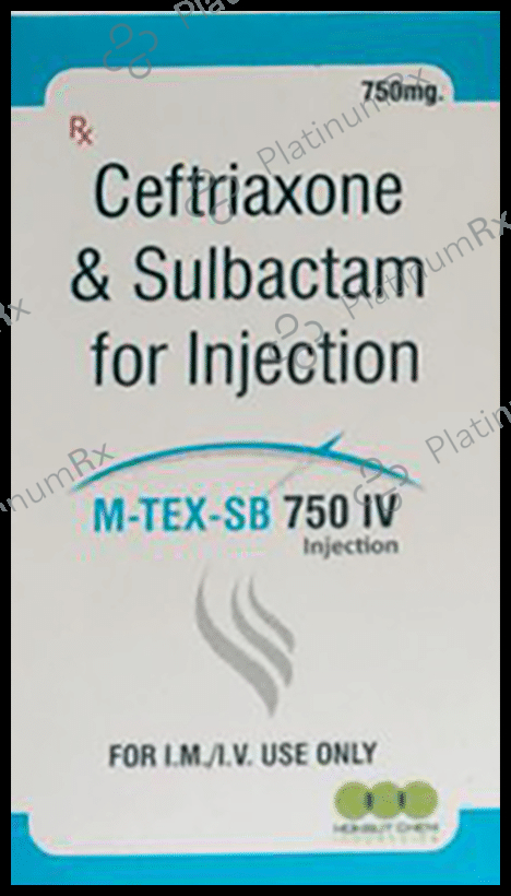 M Tex SB 500mg/250mg Injection