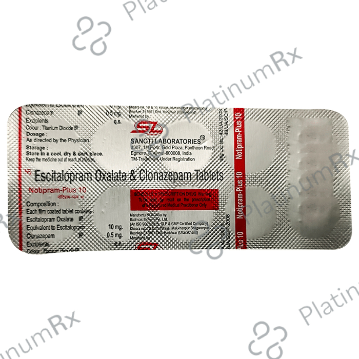 Notipram-Plus 10 Tablet