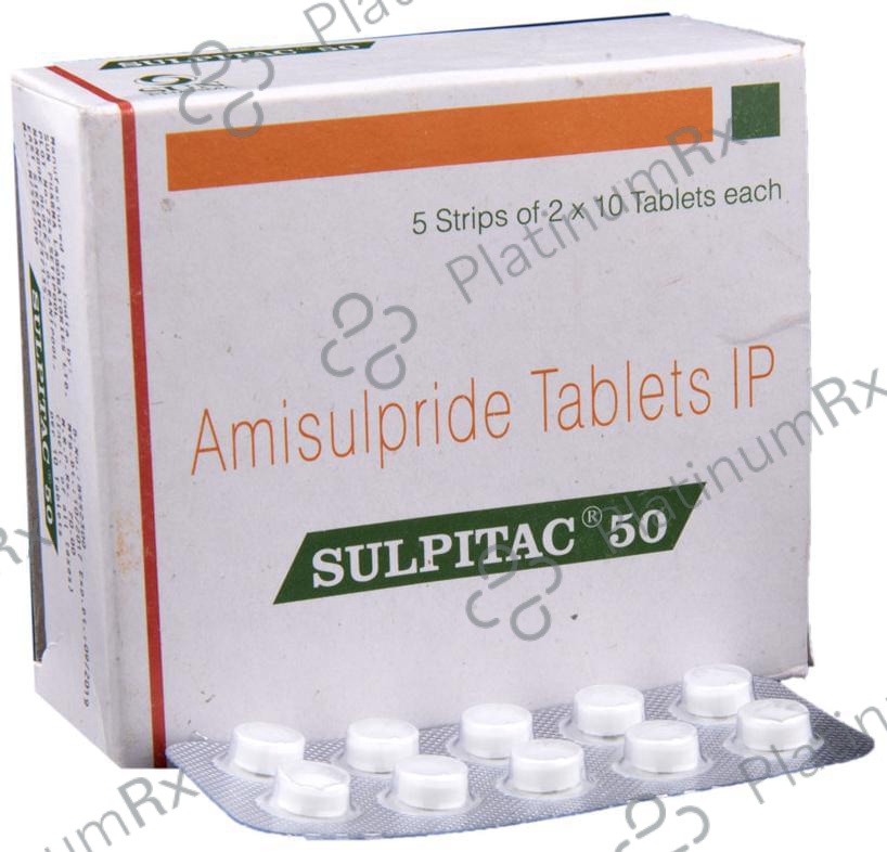 Sulpitac 50mg Tablet 10s