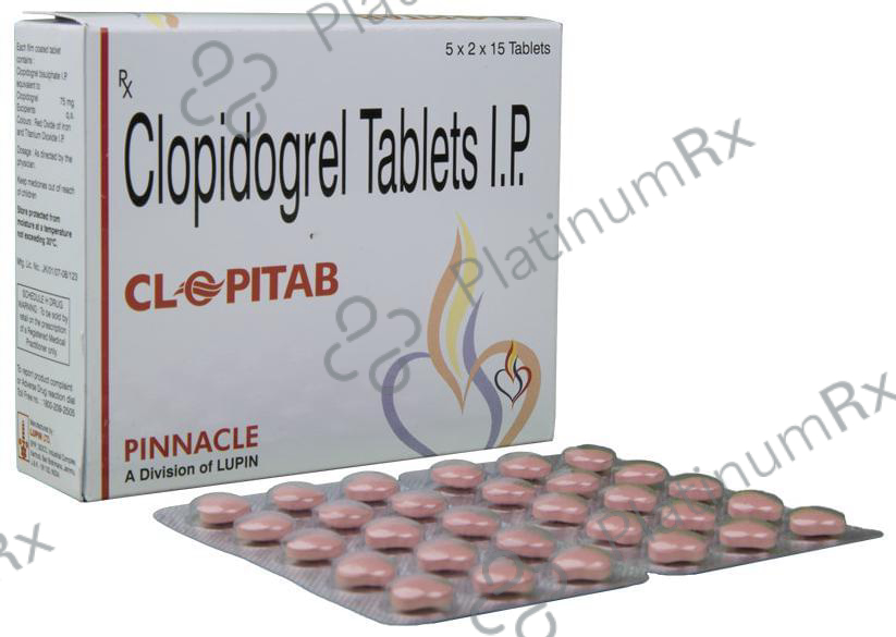 Clopitab 75mg Tablet 15s