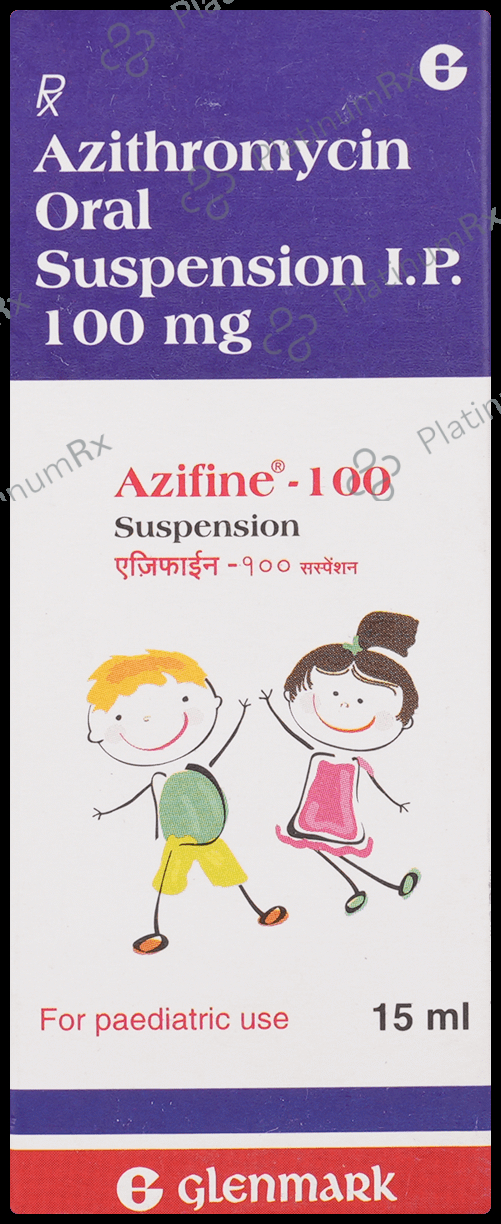 Azifine 100mg Suspension 15ml
