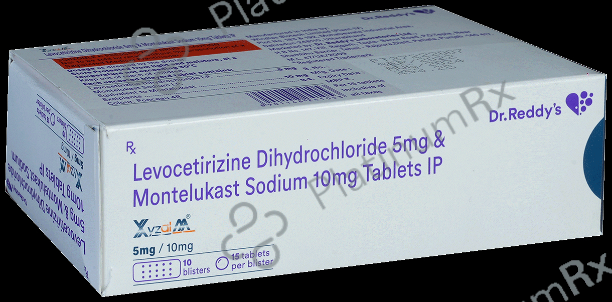 Xyzal M 5/10mg Tablet 15s