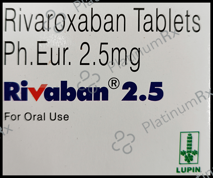 Rivaban 2.5mg Tablet 10s