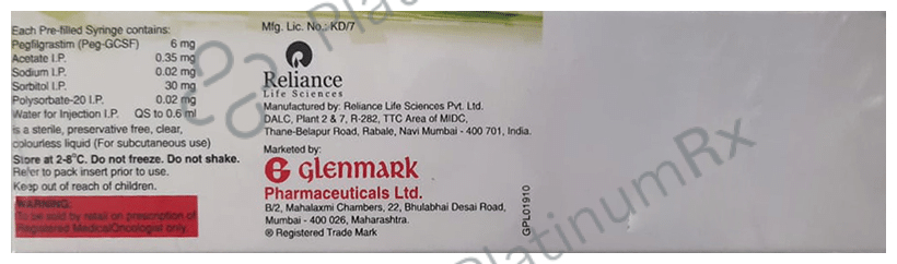 Glenstim Peg Injection 1ml