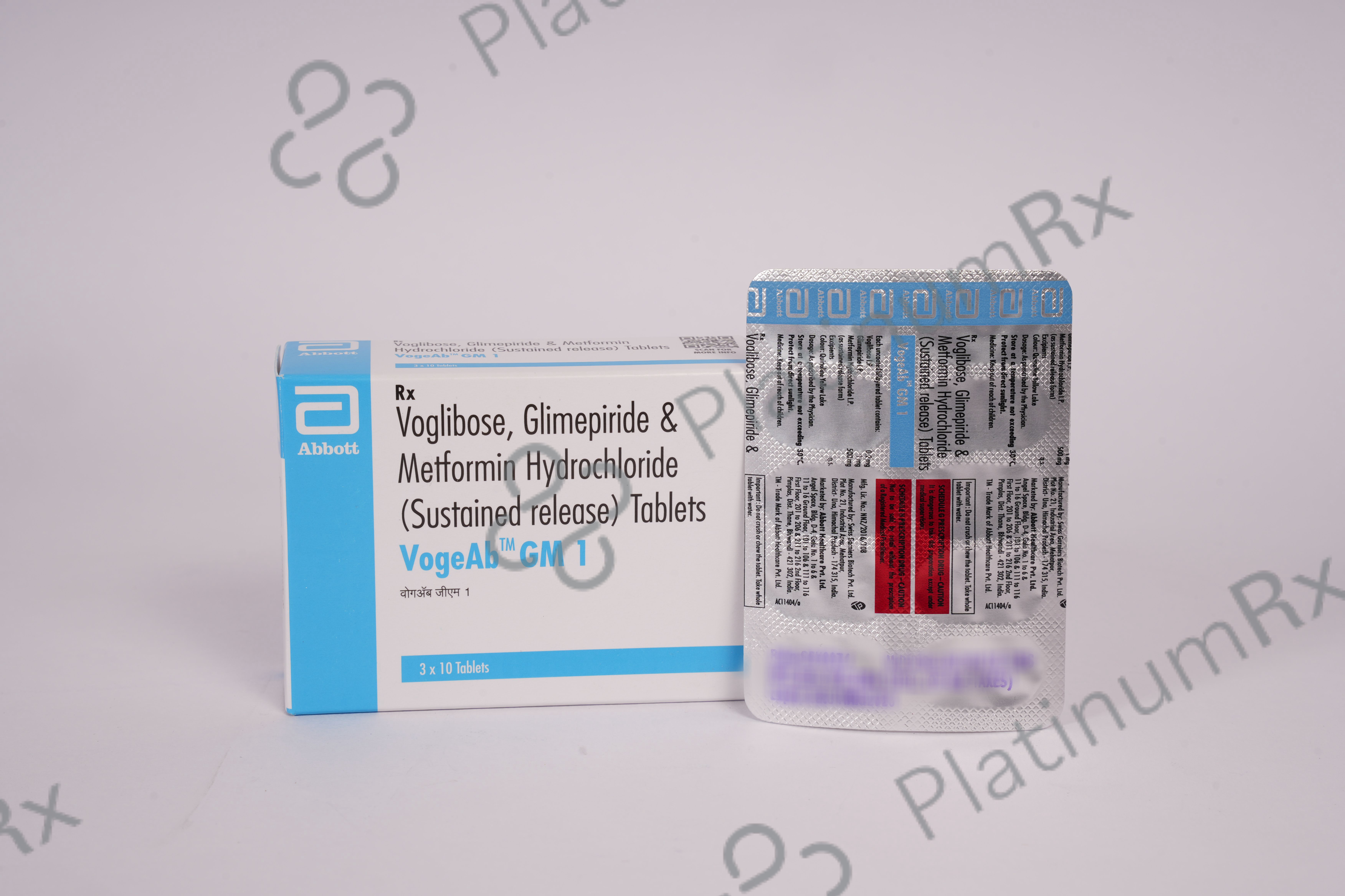 Vogeab GM 1/500/0.2mg Tablet 10s