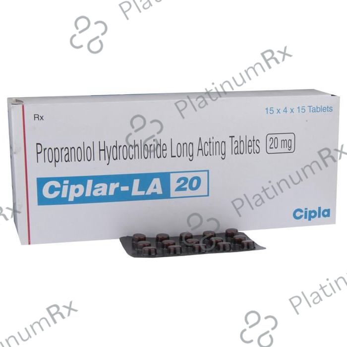 Ciplar LA 20mg Tablet 15s