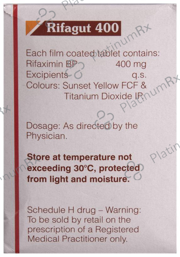 Rifagut 400mg Tablet 10s