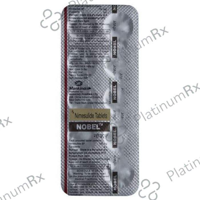 Nobel MD 100mg Tablet 10s