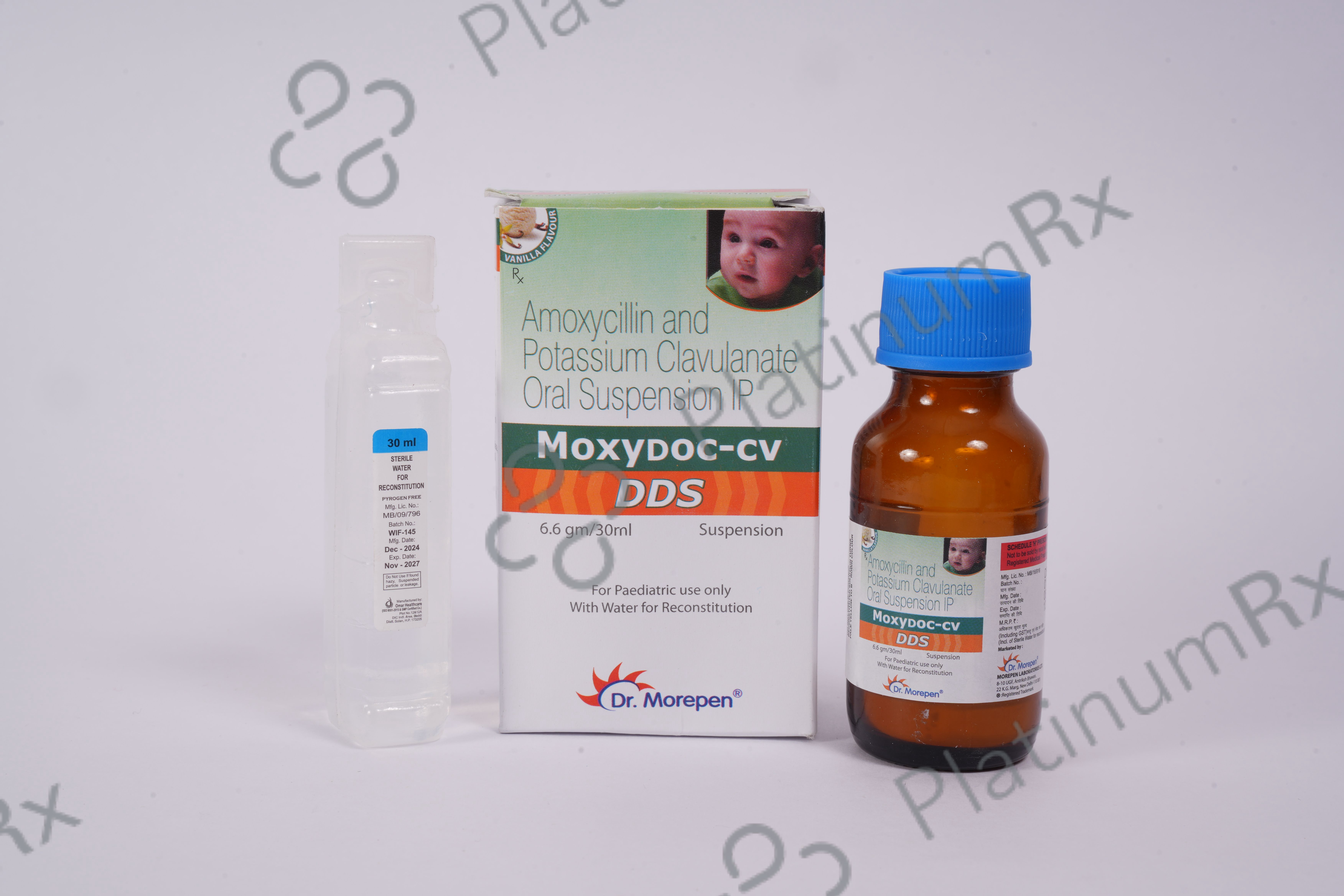 Moxydoc CV DDS Vanilla Oral Suspension 30ml