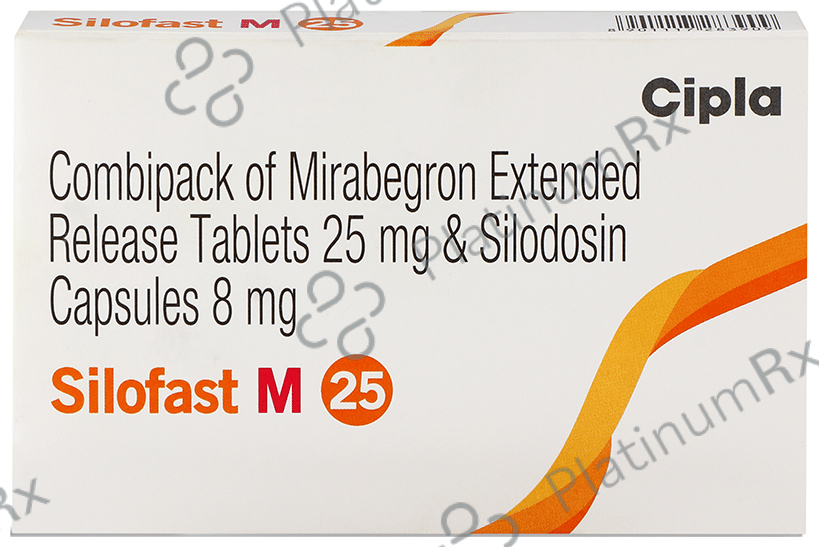 Silofast M 25/8mg Tablet 10s