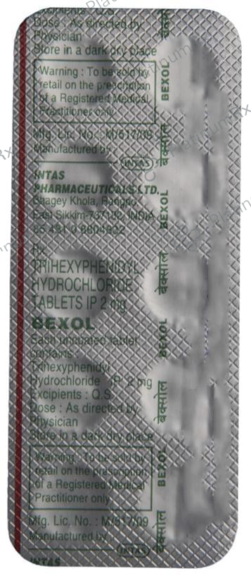 Bexol 2mg Tablet 10s