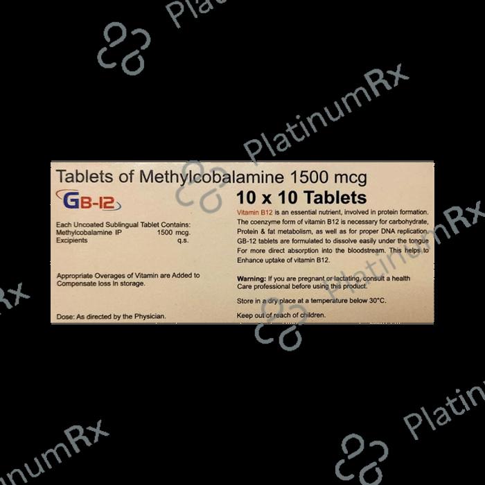 GB 12 Chewable Tablet