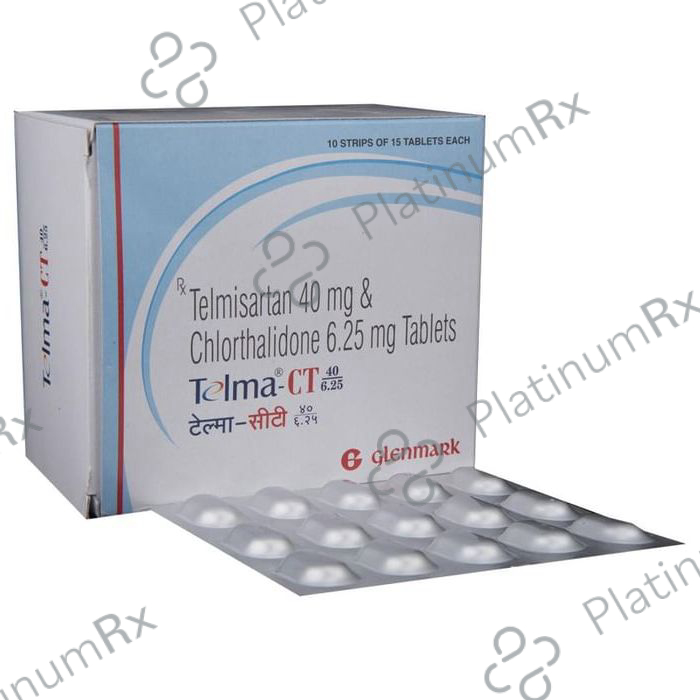Telma CT 40/6.25mg Tablet 15s