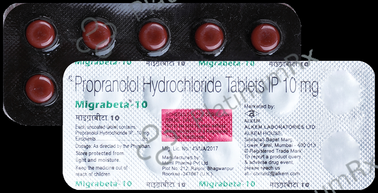 Migrabeta 10mg Tablet