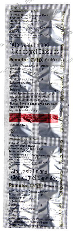 Remetor CV 10 Capsule 10 Capsule