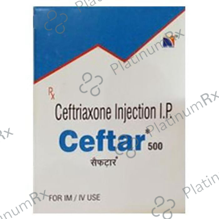 Ceftar 500 Injection