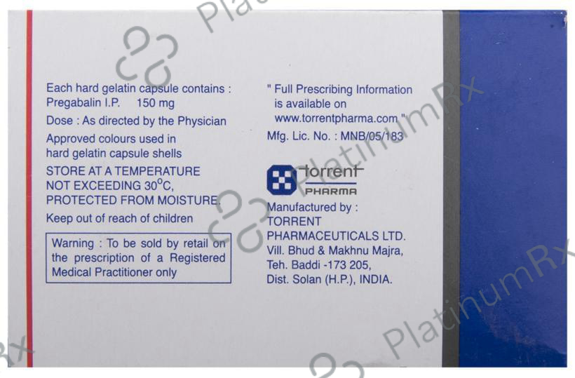 Pregalin 150 Capsule