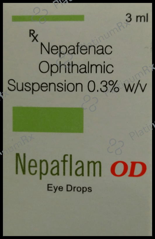 Nepaflam OD 0.3% Eye Drop 3ml