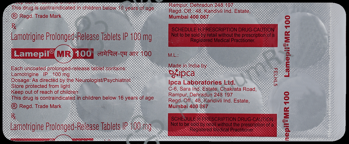 Lamepil MR 100 Tablet 10s
