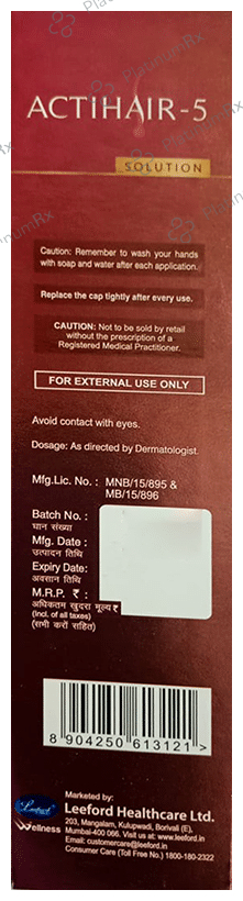 Actihair 5 Solution