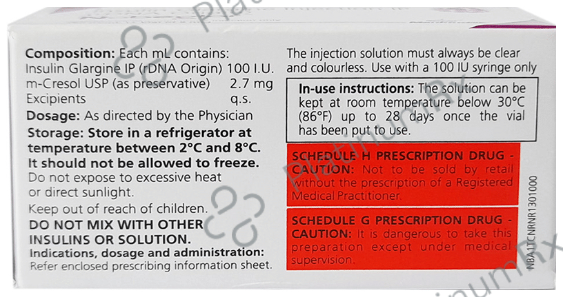 Nobeglar (100 IU/ml) (1*5ml Vial) Solution For Injection 5ml