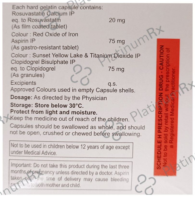 Roselead Gold 20 Capsule