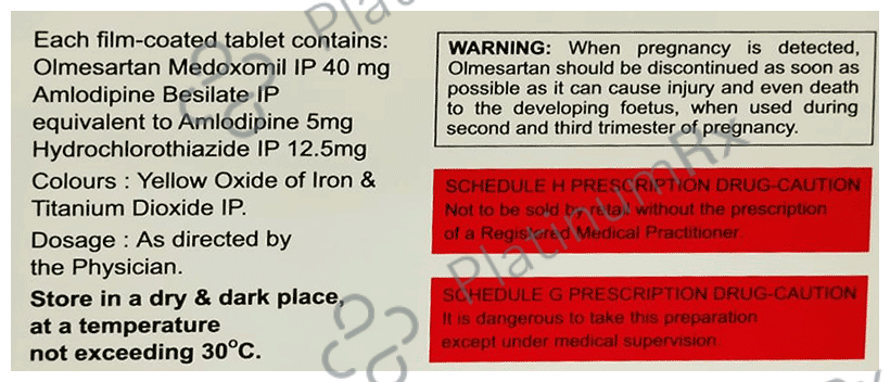 Olmat 40mg AMH Tablet 15s
