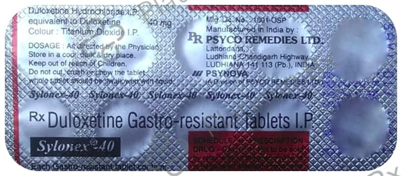 Sylonex 40 Tablet