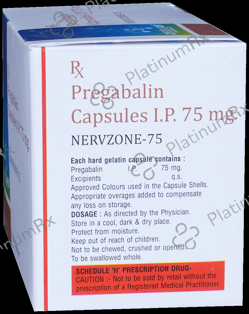 Nervzone 75mg Capsule