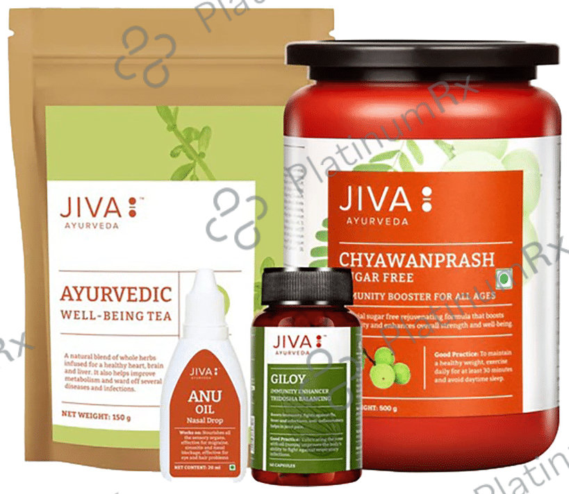 Jiva Ayurveda Healthcare Pack with Chyawanprasha 1 Kit