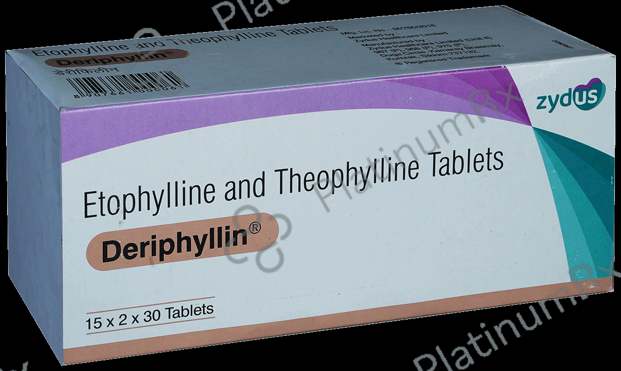 Deriphyllin 77/23mg Tablet 30s